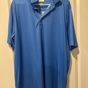 Greg Norman Collection Blue Polo Shirt